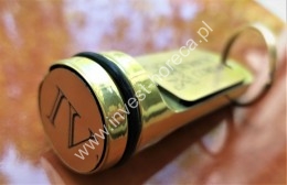 Keyring, lacquered brass <b><u>02</u></b>