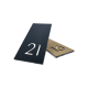 Rectangular door number