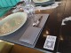 Table signs with MENU card with QR code and NFC