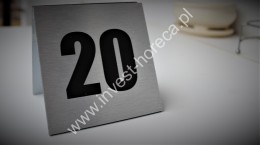 tabliczka na stolik z numerem