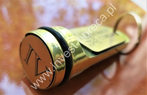 Keyring, lacquered brass <b><u>02</u></b>