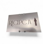 Directional signs with arrows on the post