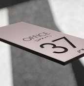 Door signs - acrylic glass